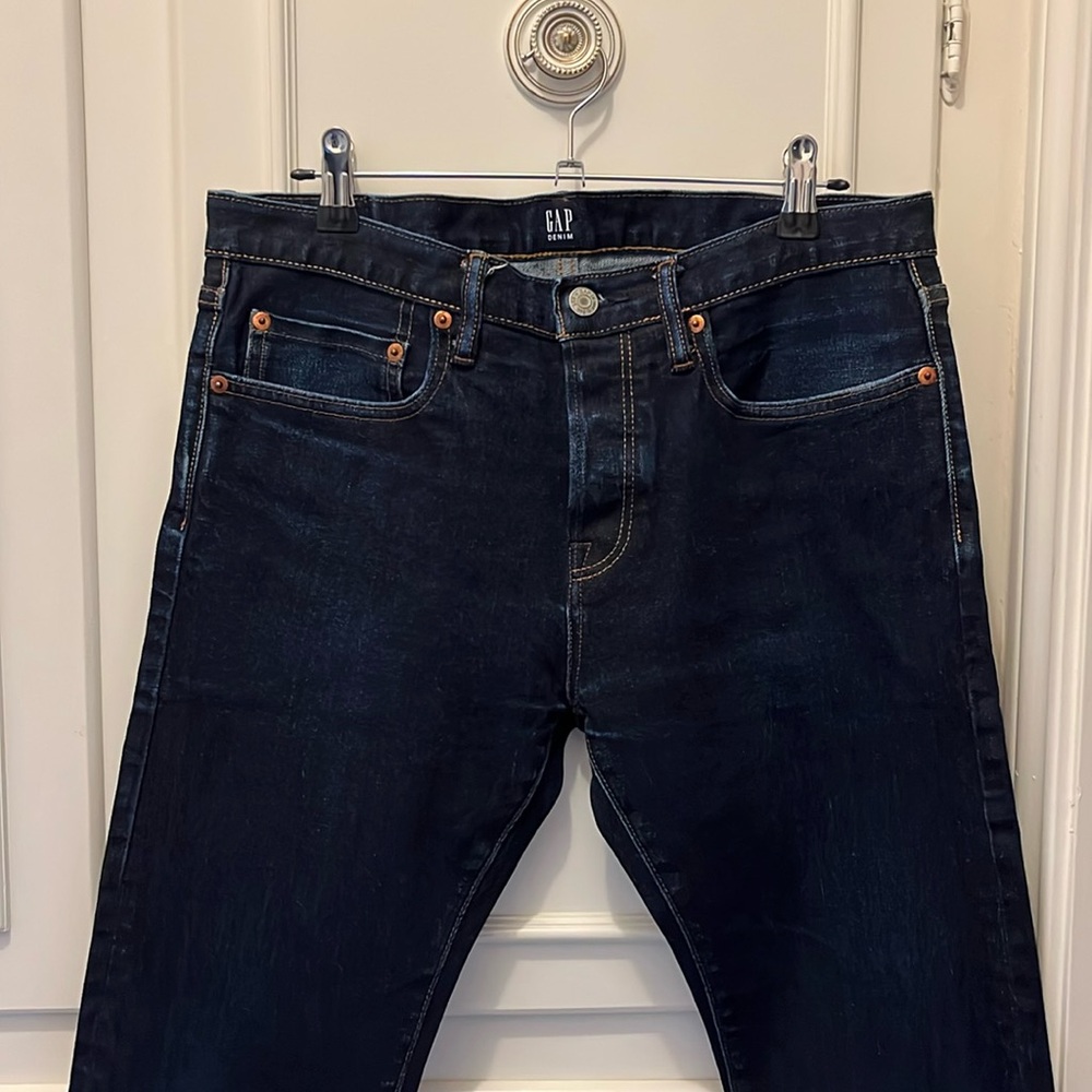 Gap dark selvage denim hardly worn